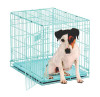 Midwest Blue iCrate Single Door Folding Dog Crate 1524BL 24 X 18 X 19