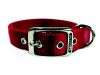 Hamilton Double Thick Deluxe Red Nylon Buckle Collar 1 x 20 Inch