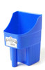 Enclosed 3 Quart Blue Feed Scoop