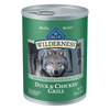 Blue Buffalo Wilderness Grain-Free Duck & Chicken Grill Canned Dog Food, 12.5 Oz.