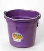 Duraflex 20 Quart, Purple Flat Back Bucket