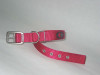 Hamilton Raspberry Double Thick Deluxe Nylon Dog Collar, 1" x 20 Hamilton Raspberry Double Thick Deluxe Nylon Dog Collar, 1" x 20