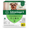 Advantage II Topical Flea Treatment for Dogs and Puppies, 0-10 Lbs.