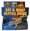 Zoo Med Day & Night Reptile Bulb Combo Pack, 60W