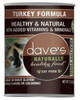 Dave's Pet Food Turkey Grain Free Canned Cat Food 12.5 Oz.