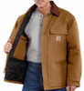 Carhartt Traditional Cotton Duck Artic Quilt-Lined Brown Coat