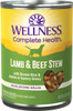 Wellness Lamb & Beef Stew with Brown Rice & Apples Canned Dog Food, 12.5 Oz.