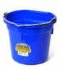 Duraflex 20 Quart, Blue Flat Back Bucket