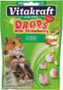 Vitakraft Strawberry Drops For Hamsters