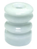 Zareba Multiple Grove Ceramic Insulator  Washer, 10 Pack, White