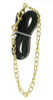 Beiler's Leather Horse Lead with 30" Chain