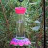 So Real Gravity Hummingbird Feeder - Purple & Fuchsia