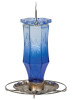 Perky Pet Vintage Sapphire Starburst Glass Wild Bird Feeder