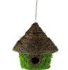 Syndicate Sales Round Birdhouse Moass Planter, 10"