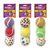 MultiPet Tennis Ball 3 pack, assorted colors