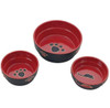 Fresco Dog Dish, Red