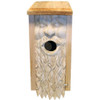 Welliver Carved Father Time Bluebird House