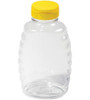 Little Giant Plastic Honey Jar, 16 oz., 12 Pack