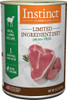 Nature's Variety Instinct Limited Ingredient Diet Grain-Free Real Lamb Recipe Natural Canned Dog Food, 13.2 Oz.
