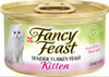 Purina Fancy Feast Kitten Tender Turkey Feast Canned Cat Food, 3 Oz.