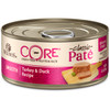 Wellness Core Classic Pate Grain Free Turkey & Duck Recipe Canned Cat Food, 5.5 Oz.
