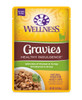 Wellness Complete Health Grain Free Healthy Indulgence Gravies With Bits Of Chicken & Turkey Wet Cat Food, 3 Oz.