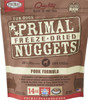 Primal Grain Free Raw Freeze-Dried Pork Nuggets Dog Food, 14 Oz.