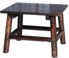 Leigh Country Traditional Charred Wood End Table