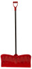 Garant Snow Pusher, 26in. Poly Blade, Wood D-Handle