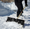 Garant Snow Pusher, 26in. Poly Blade, Wood D-Handle