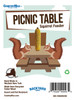 CountryMax Picnic Table Corn Cob Squirrel Feeder