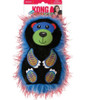 Kong Roughskinz Suedez Bear Dog Toy, Medium
