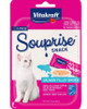 Vitakraft Souprise Salmon Fillet Broth Cat Treats, 4 Pack