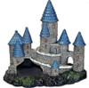 Exotic Environments Blue Spire Castle Aquarium Decor, Blue/Gray