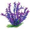 Aquatop Hygro-Like Weighted Aquarium Plant, 9", Purple/Pink