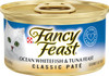 Fancy Feast Classic Ocean Whitefish & Tuna Feast Classic Pate Canned Cat Food, 3 Oz.