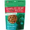 Charlee Bear Grain Free Meaty Bites Beef Liver & Apples Dog Treats, 2.5 Oz Bag