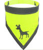Alcott Visibility Dog Bandana, Neon Yellow
