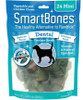 Smartbones Vegetable & Chicken Dental Bones Dog Chews, Mini-24 Pk.