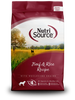 NutriSource Beef & Rice Recipe Adult Dry Dog Food, 5 Lb. Bag