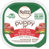 Nutro Puppy Grain-Free Tender Beef, Pea & Carrot Recipe Bites In Gravy Wet Dog Food Tray, 3.5oz.