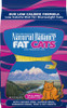 Natural Balance Fat Cats with Chicken Meal, Salmon Meal, Garbanzo Beans, Peas & Oatmeal Dry Cat Food, 15Lb. Bag