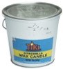 Tiki Citronella Wax Candle W/Handle, 17oz.