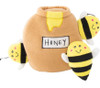 Zippy Paws Burrow Honey Pot Plush Dog Toy
