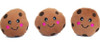 Zippy Paws Miniz Cookies Plush Dog Toy, 3 Pack