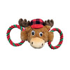 Jolly Pets Christmas Tug-A-Mals Dog Toy, Large, Assorted