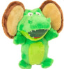 HearDoggy! Silent Squeak Flips Gator/Monkey Dog Toy