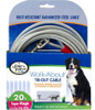 Four Paws Super Weight Walk-About Tie-Out Cable, 20 Ft.