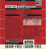 RedBarn Naturals Grain Free Beef Rolled Dog Food, 3Lbs.