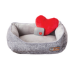 Mother's Heartbeat Kitten Heated Bed & Pillow